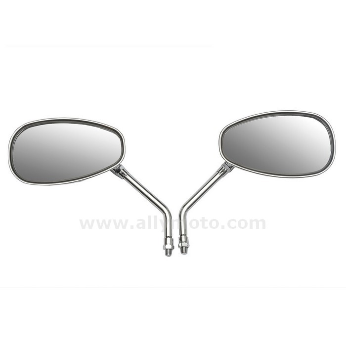 88 10Mm Motorcycle Rearview Side Mirrors Honda -Kawasaki -Suzuki@2